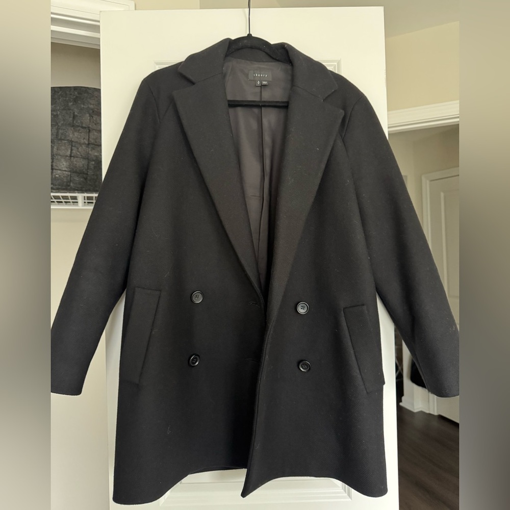 Theory Wool Coat - image 2